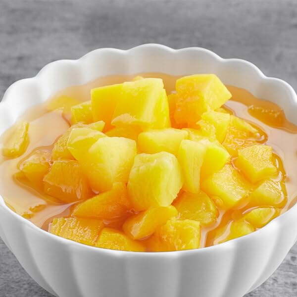 TableTop King #10 Can Diced Peaches in Light Syrup - 6/Case view 2