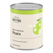 TableTop King #10 Can Diced Pears in Light Syrup - 6/Case