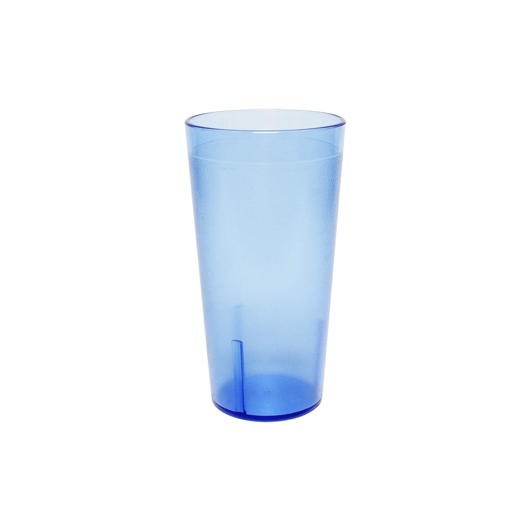 Thunder Group PLTHTB012B Tumbler, 12 oz., Textured Exterior, Scratch and Impact Resistant, Stackable, Dishwasher Safe, Plastic, Blue, Pack of 12