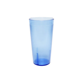 Thunder Group PLTHTB012B Tumbler, 12 oz., Textured Exterior, Scratch and Impact Resistant, Stackable, Dishwasher Safe, Plastic, Blue, Pack of 12