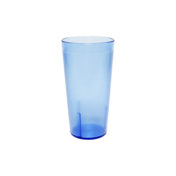 Thunder Group PLTHTB012B Tumbler, 12 oz., Textured Exterior, Scratch and Impact Resistant, Stackable, Dishwasher Safe, Plastic, Blue, Pack of 12