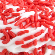 Red Sprinkles - 10 lb. By TableTop King