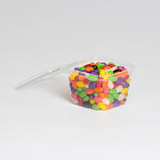 Safe-T-Fresh Inline Plastics TS4016 16 oz. Clear Tamper Evident Plastic Grab-and-Go Container with Hinged Lid | 276/Case view 3