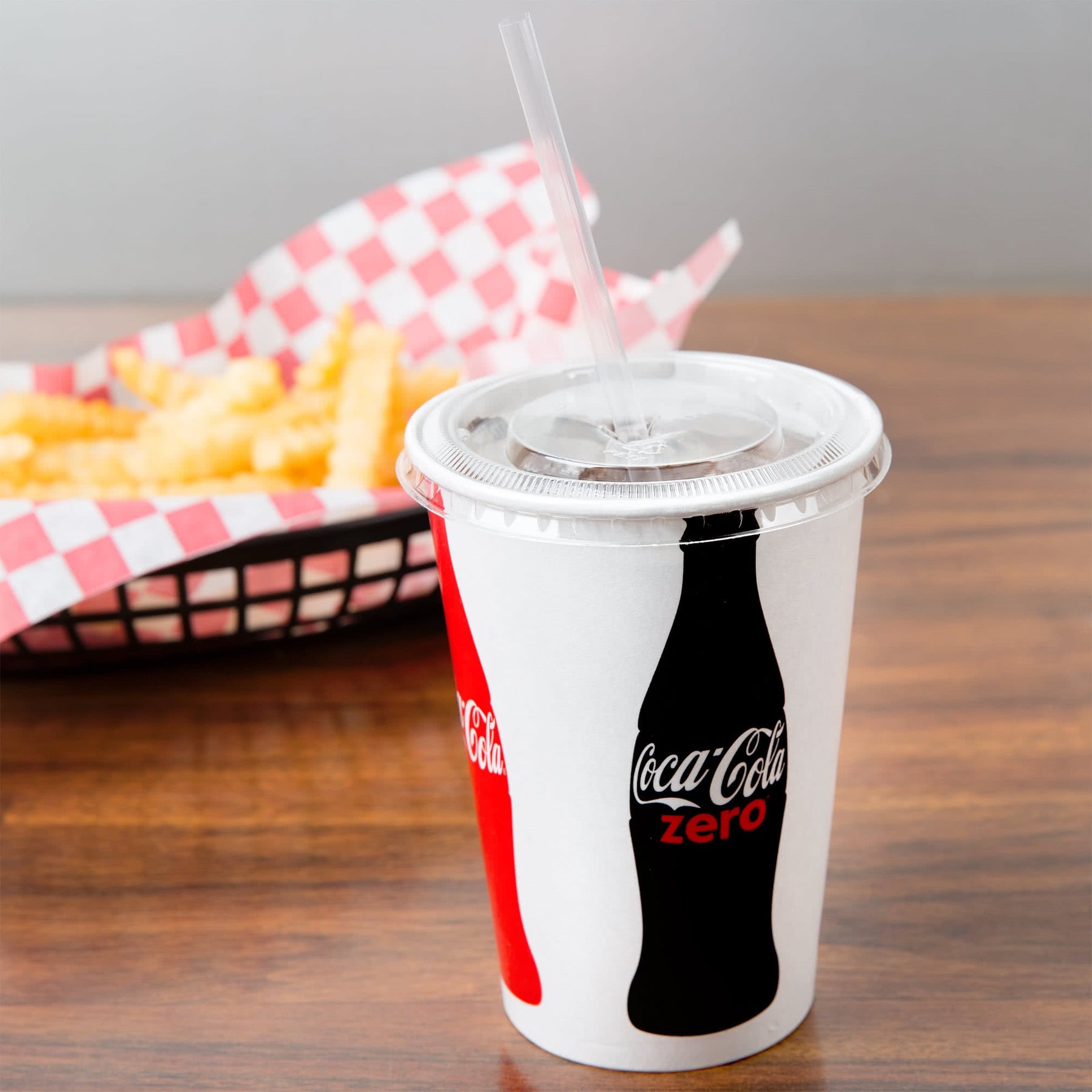 RNP16C-44045 Coke 16-18 oz. Poly Paper Cold Cup - 1000/Case By TableTop King view 2