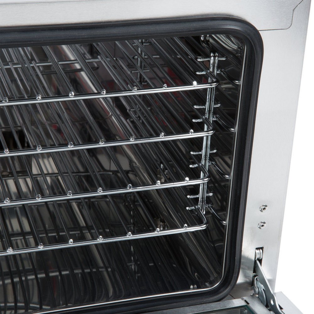 1/2 Size Commercial Restaurant Kitchen Countertop Electric Convection Oven view 2