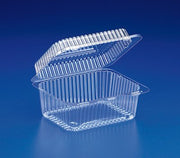 INLINE PLASTICS SLP27 HINGED CONTR PET CASE OF 300