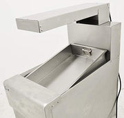 Omcan FRY and CHIP DUMP STATION WITH HEATING LAMP view 2