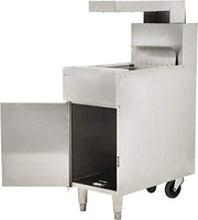 Omcan FRY and CHIP DUMP STATION WITH HEATING LAMP view 3