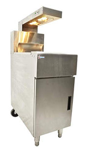 Omcan FRY and CHIP DUMP STATION WITH HEATING LAMP view 5