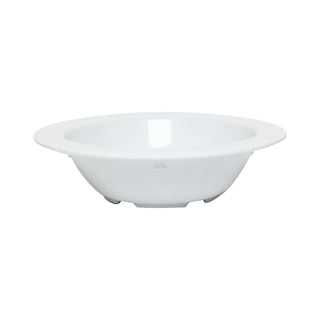 Thunder Group Nustone white melamine dinnerware collection 4.75 inch - 4 oz fruit bowl, comes in dozen
