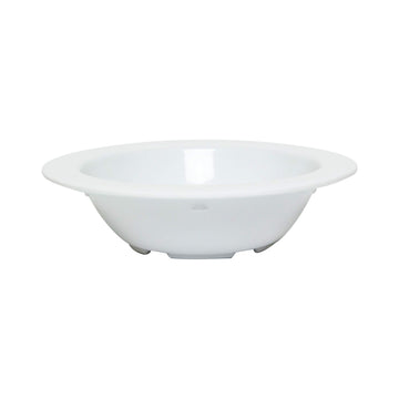 Thunder Group Nustone white melamine dinnerware collection 4.75 inch - 4 oz fruit bowl, comes in dozen