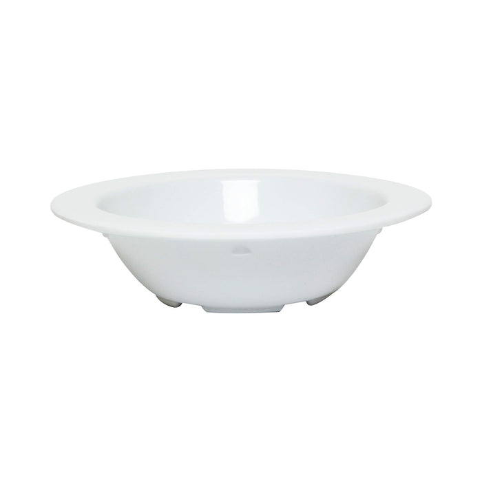 Thunder Group Nustone white melamine dinnerware collection 4.75 inch - 4 oz fruit bowl, comes in dozen