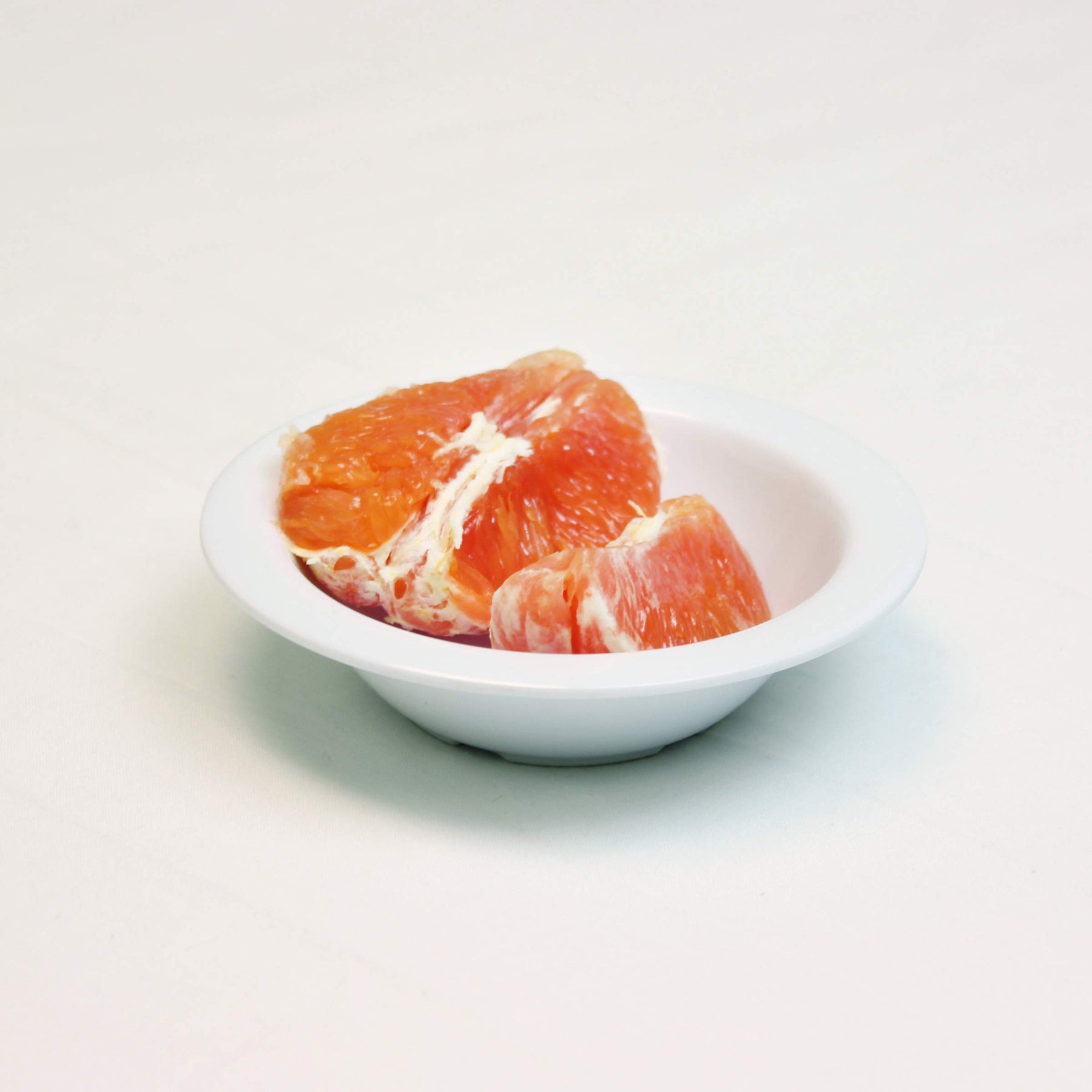 Thunder Group Nustone white melamine dinnerware collection 4.75 inch - 4 oz fruit bowl, comes in dozen view 5