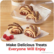 Nutella Hazelnut Spread Piping Bags, 6 Bags, Baking Supplies, Great For Restaurants And Bakeries, 211.2 Oz Total view 3
