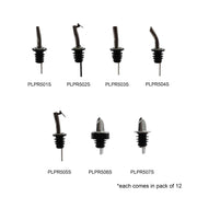 Thunder Group Stainless steel jet liquor pourer with speed jet, extra fast flow, comes in pack of 12 view 3