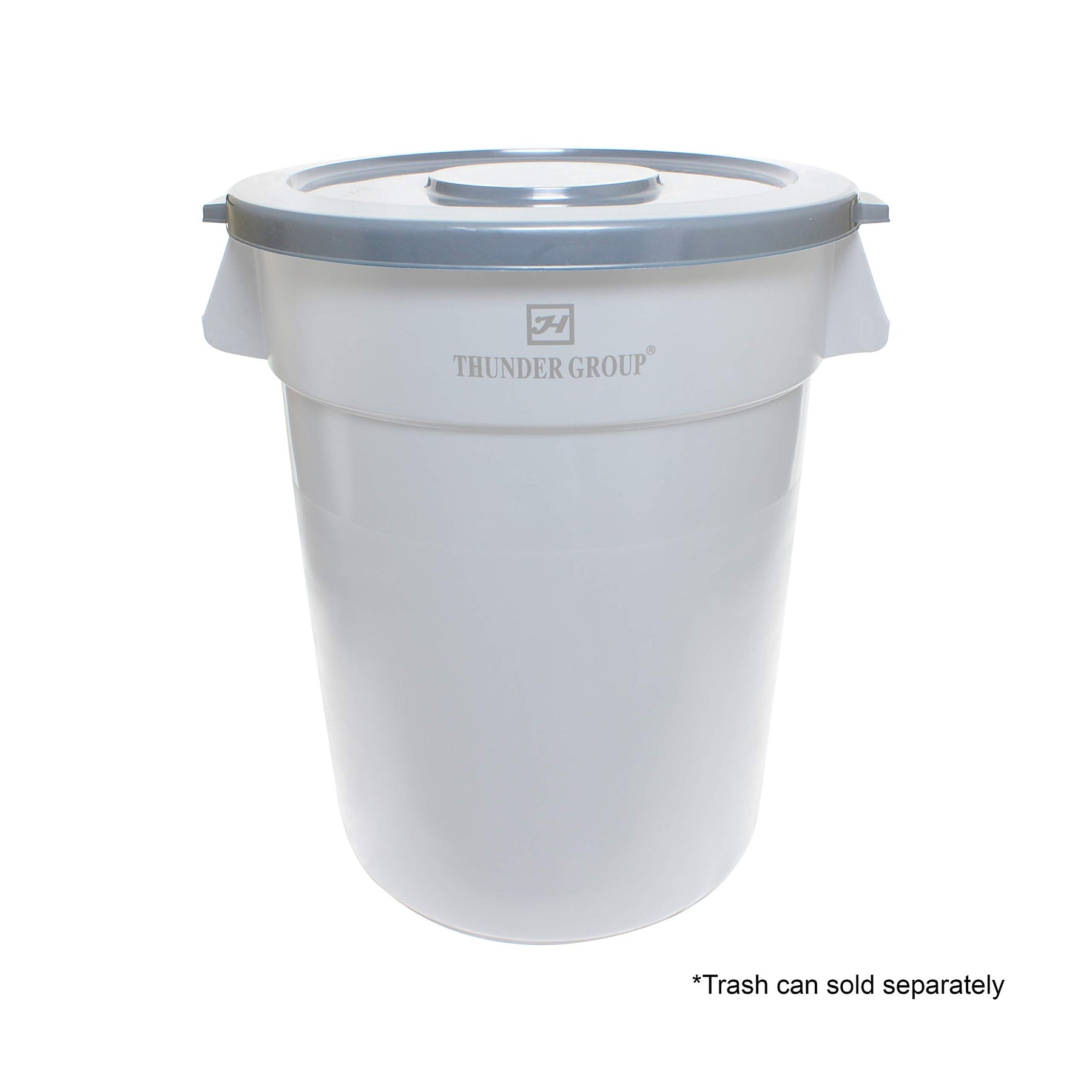 Thunder Group Lid for 20 gallon trash can, grey, comes in each view 3
