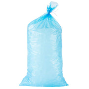 TableTop King 20 lb. Blue Heavy Duty Plastic Ice Bag - 500/Case