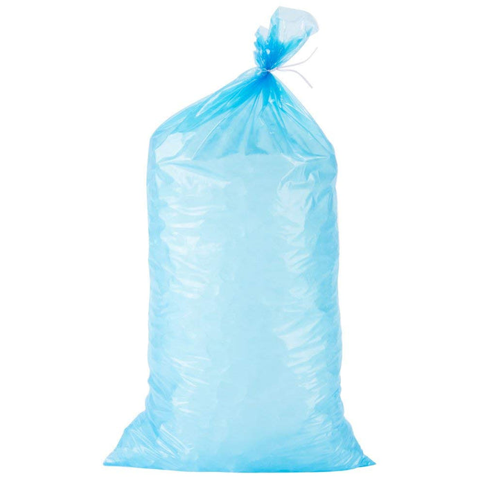 TableTop King 20 lb. Blue Heavy Duty Plastic Ice Bag - 500/Case