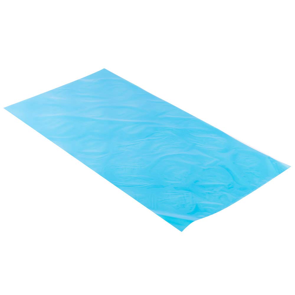 TableTop King 20 lb. Blue Heavy Duty Plastic Ice Bag - 500/Case view 2