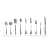 Thunder Group Flatware-Dakota 18/0 satin heavy weight stainless steel tea spoon, comes in dozen view 5