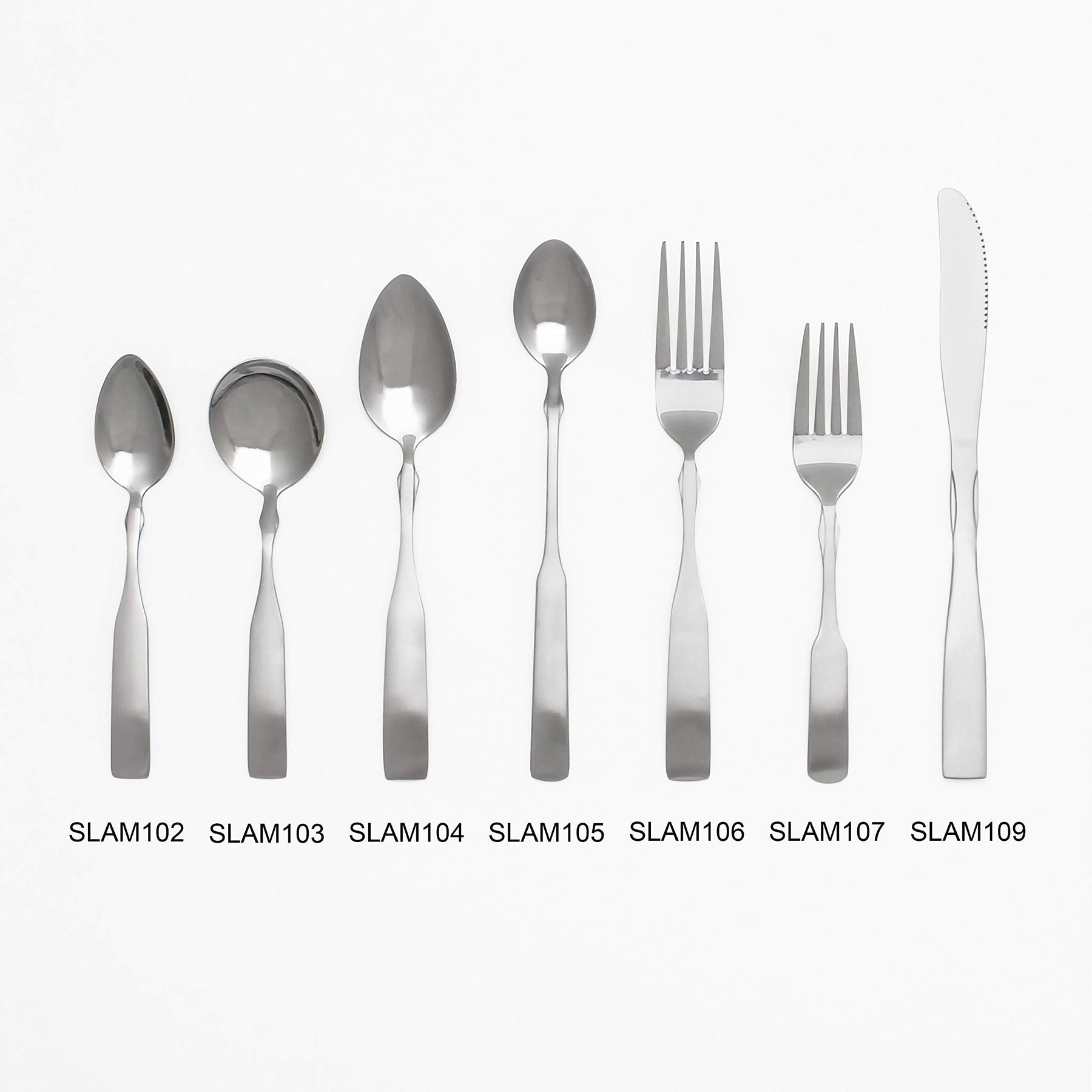 Thunder Group Flatware-Salem 18/0 heavy weight stainless steel dessert spoon, comes in dozen view 5