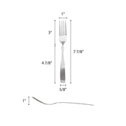 Thunder Group Flatware-Salem 18/0 heavy weight stainless steel dinner fork, comes in dozen view 2