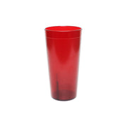 Thunder Group PLTHTB024R Tumbler, 24 oz., Textured Exterior, Scratch and Impact Resistant, Stackable, Dishwasher Safe, Plastic, red, Pack of 12