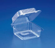 SLP20D Inline Plastics 20oz Hinged Carryout 5-1/4x5-5/8x3-1/8 500 per case