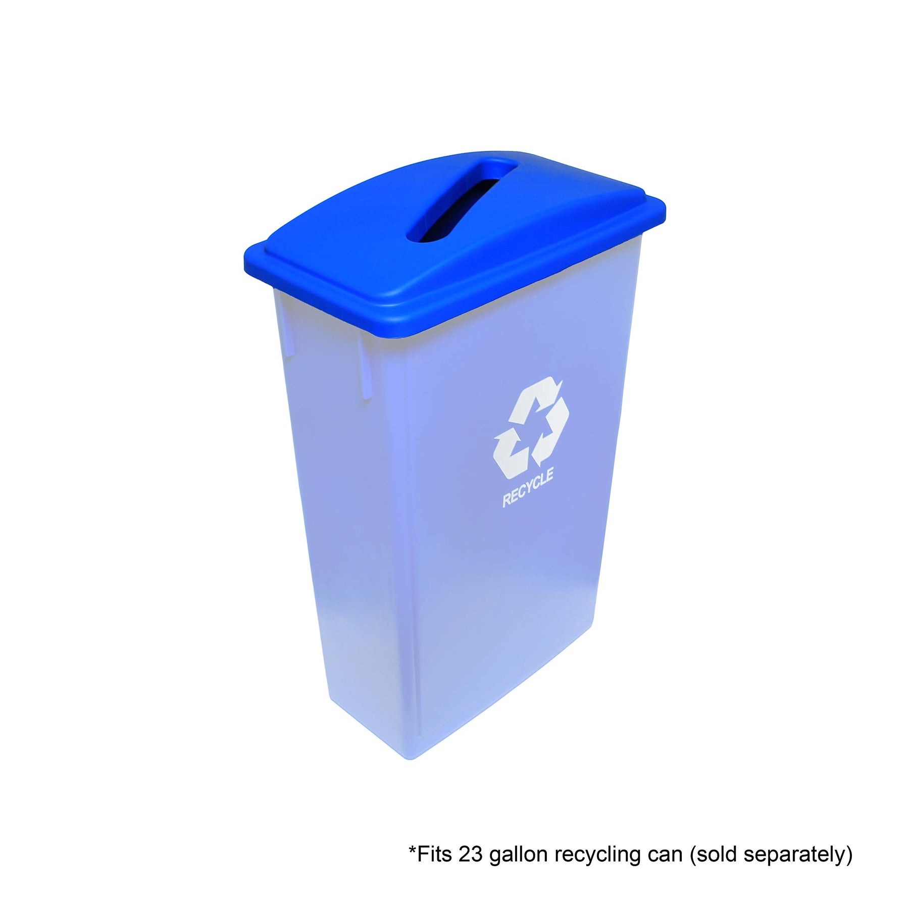 Thunder Group PLTC023RP Recycling Container Lid Rectangular for Paper (1-Slot) view 3