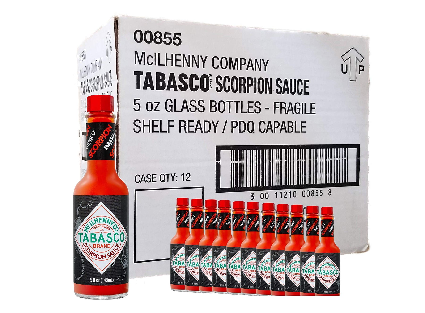 Tabasco Scorpion Hot Sauce 5 Ounce (Case of 12)