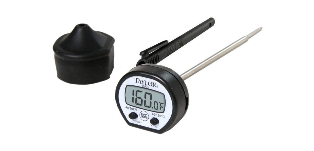 Taylor Precision 9840RB Instant Read Pocket Thermometer, NSF (-40° to 302°F Temperature Range), 2 Pack view 2