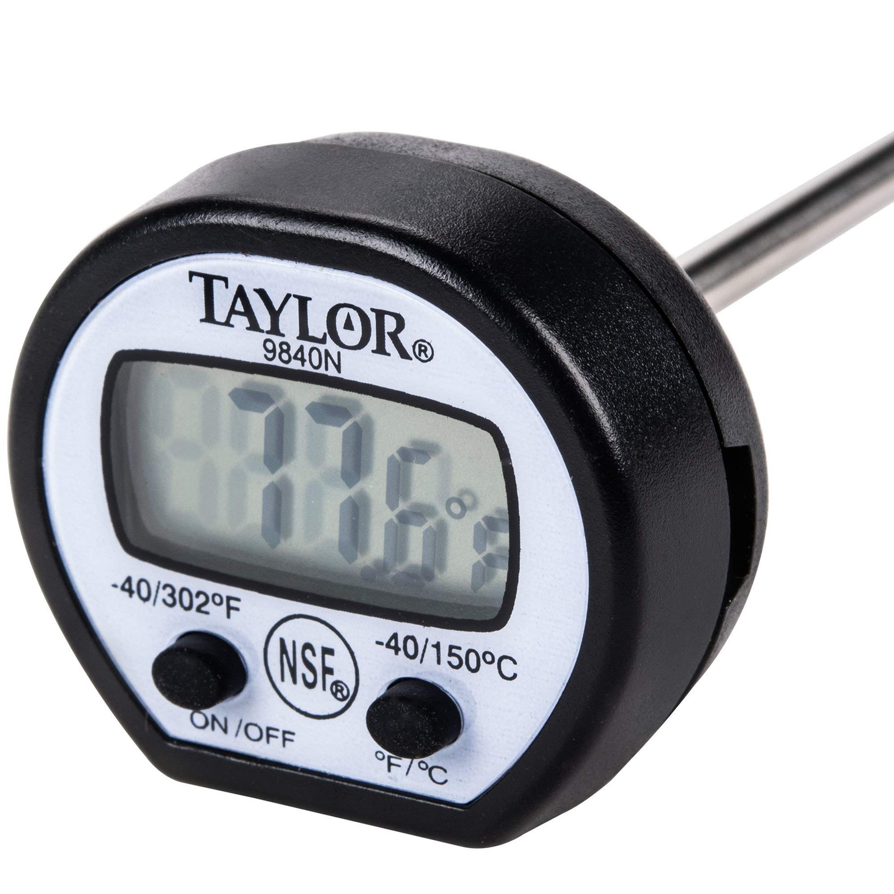 Taylor Precision 9840RB Instant Read Pocket Thermometer, NSF (-40° to 302°F Temperature Range), 2 Pack view 7