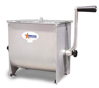 OMCAN 13155 STAINLESS STEEL MANUAL NON-TILTING MIXER WITH 17-LB 44424