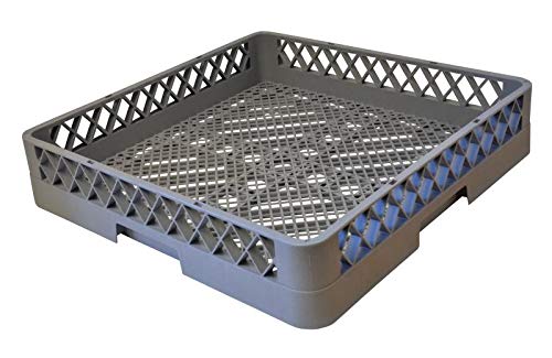 OMCAN 37387 GRAY PLASTIC FULL FLAT RACK