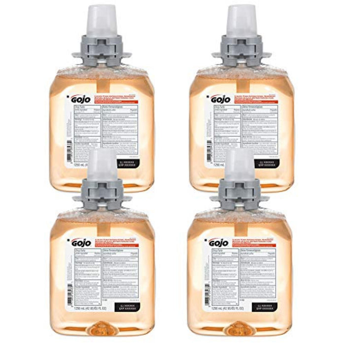 GOJO FMX-12 Antibacterial Foam Soap Refill, Fruit, 4ct x 1250 mL - 5162-04