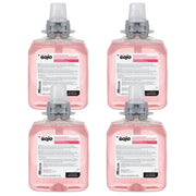 Gojo FMX-12 Foam Soap Refill, Cranberry Scent, 4ct x 1250 mL - 5161-04