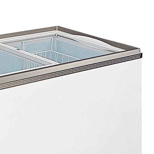 OMCAN 45291 29-INCH ICE CREAM DISPLAY CHEST FREEZER WITH FLAT GLASS TOP view 2