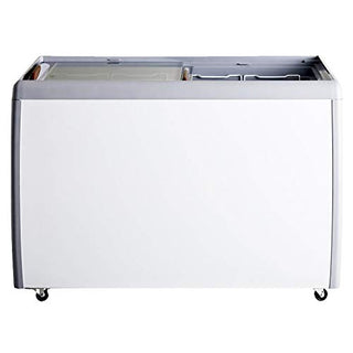 OMCAN 46494 50-INCH ICE CREAM DISPLAY CHEST FREEZER WITH FLAT GLASS TOP