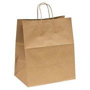 14” x 9.6” x 16.5” Twist Handle Paper Bag (Super Royal) - 200 Per Case view 3