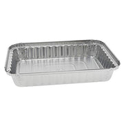 Wellcare PSP768E 1 1/2 LB Oblong Aluminum Containers (500 Per Case)
