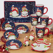 Certified International Holiday Magic Gnomes 16 oz. Mugs, Set of 4 view 3