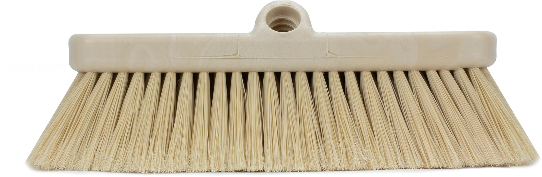 SPARTA 41278EC25 Flo-Thru Plastic Wall Scrub Brush, Equipment Brush with Soft Nylex Bristles for Industrial Kitchens, Hospitals, Commercial Cleaning, 4 Inches, Tan, (Pack of 12) view 2