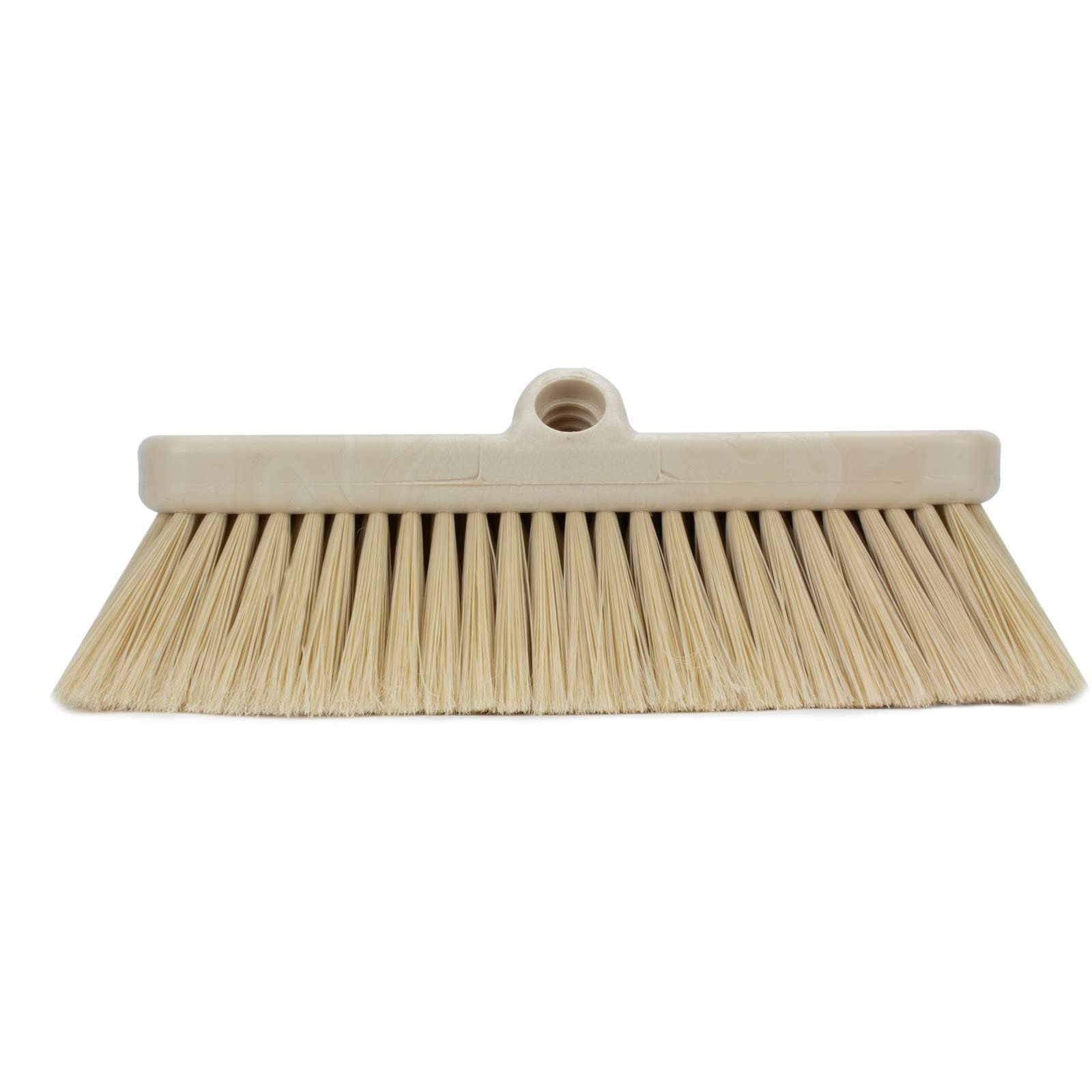 SPARTA 41278EC25 Flo-Thru Plastic Wall Scrub Brush, Equipment Brush with Soft Nylex Bristles for Industrial Kitchens, Hospitals, Commercial Cleaning, 4 Inches, Tan, (Pack of 12) view 3