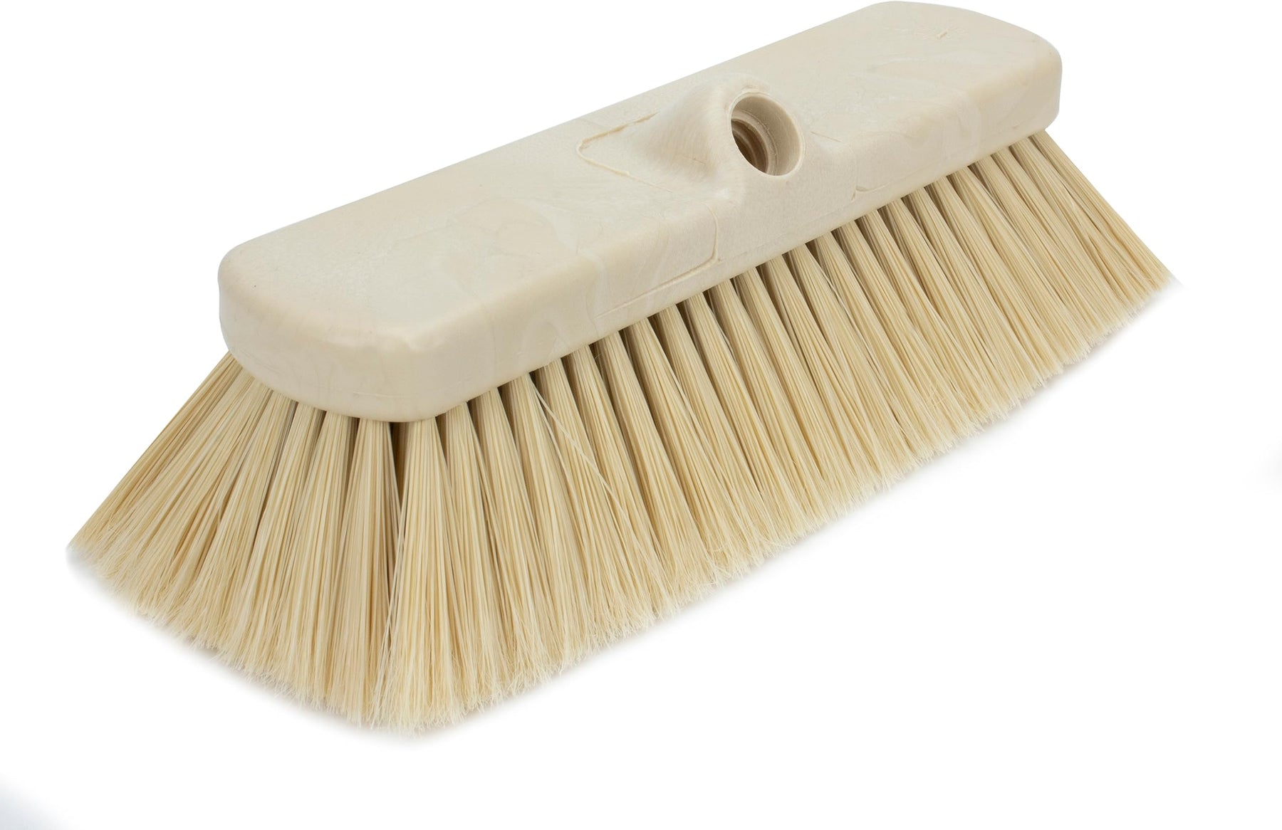 SPARTA 41278EC25 Flo-Thru Plastic Wall Scrub Brush, Equipment Brush with Soft Nylex Bristles for Industrial Kitchens, Hospitals, Commercial Cleaning, 4 Inches, Tan, (Pack of 12) view 5