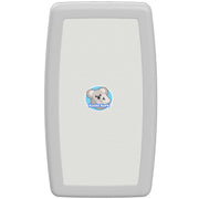 Koala Kare KB301-05 Vertical Surface Mounted Baby Changing Table - Foldable Plastic Diaper Changing Station (White Granite)