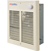 Global Industrial Fan Forced Wall Heater with Built-In Thermostat, Shaded view 7