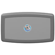 Koala Kare Surface-Mounted Horizontal Baby Changing Station, Model KB300-01 (Grey)