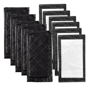 TD40, 4x7-Inch 40 Grams Tattoo Soaker Pads, Absorbent Meat, Produce, Fish and Poultry Foam Tray Pads (2000, Black)