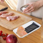 TD40, 4x7-Inch 40 Grams Tattoo Soaker Pads, Absorbent Meat, Produce, Fish and Poultry Foam Tray Pads (2000, Black) view 4