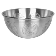 Thunder Group ALSKAC001 Colander, 12 Quart Capacity, Rolled Edge, Perforated, no Handles, Aluminum